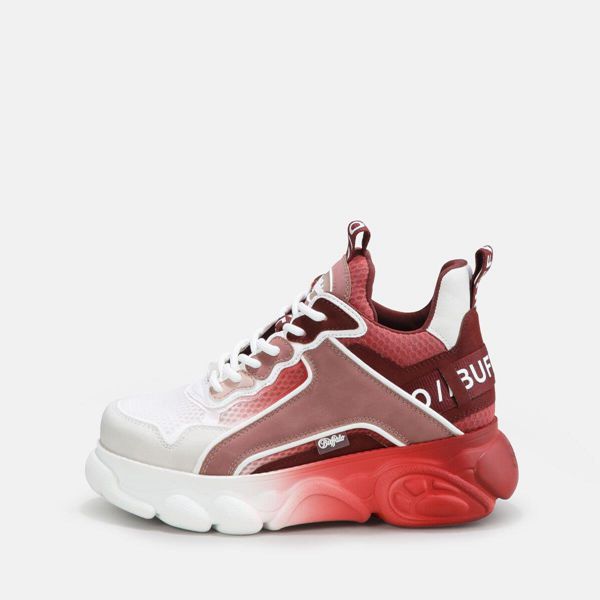 Buffalo CLD Chai Low Kırmızı/Beyaz Spor Ayakkabı | M4Q-1802